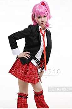 しゅごキャラ　コスプレ　日奈森あむ　制服 ウィッグ付き　Mサイズ しゅごキャラ! 日奈森あむ 制服 コスプレ衣装 - Costowns